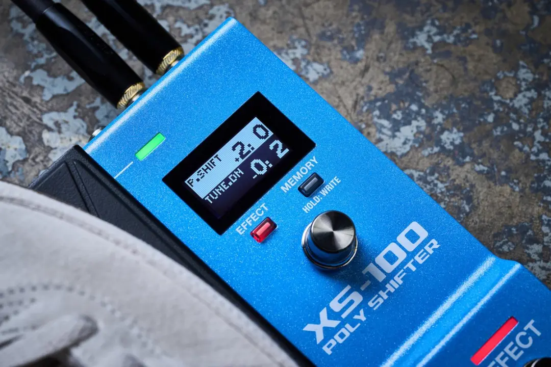 BOSS XS-100 Poly Shifter Pitch Shifter - Blauw/Zwart - afbeelding 6 van 6