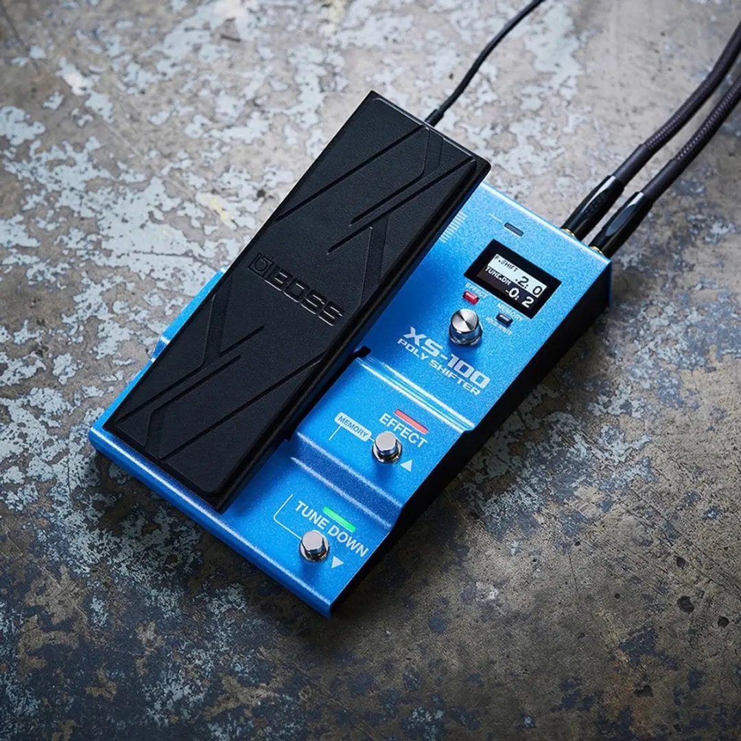 BOSS XS-100 Poly Shifter Pitch Shifter - Blauw/Zwart - afbeelding 4 van 6