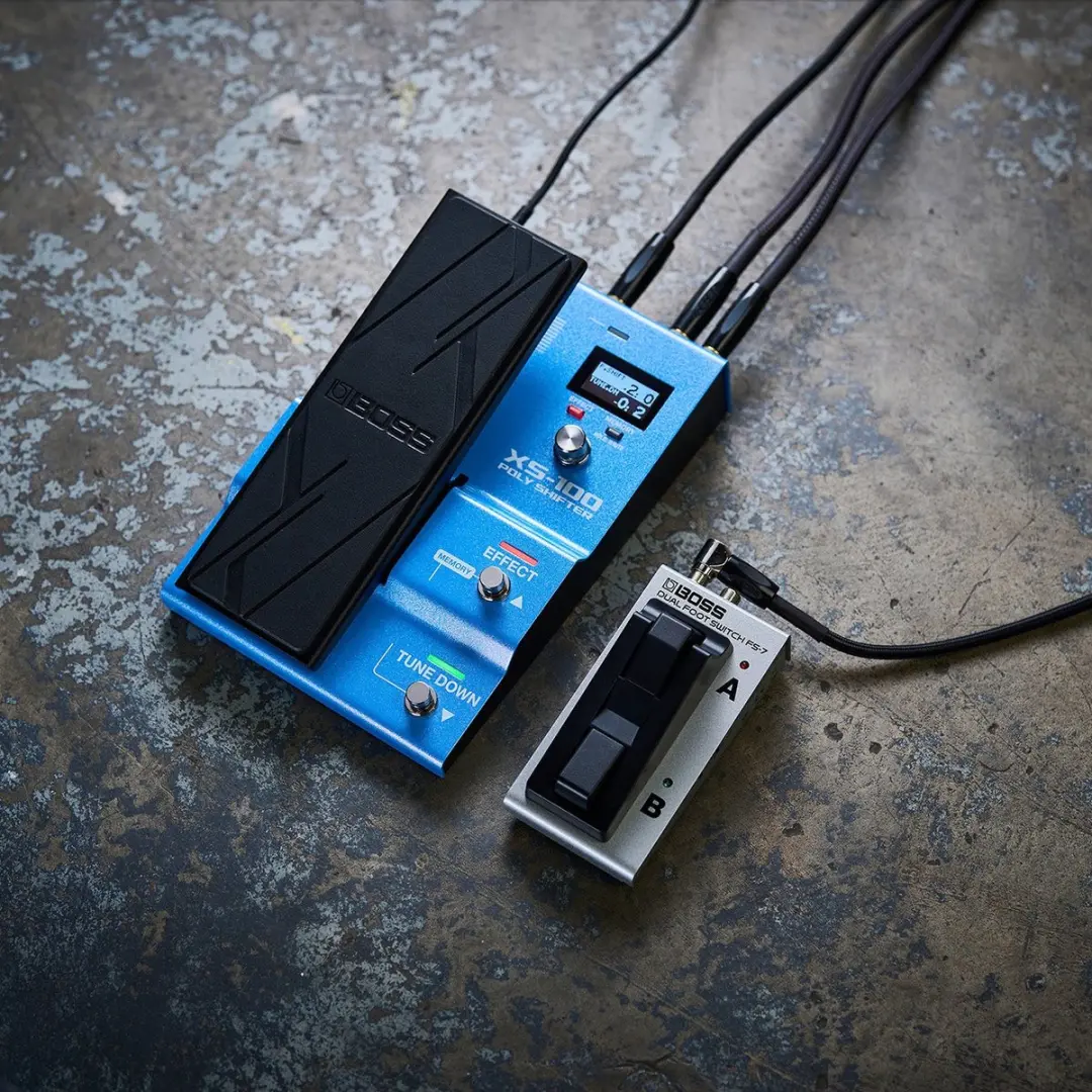 BOSS XS-100 Poly Shifter Pitch Shifter - Blauw/Zwart - afbeelding 5 van 6