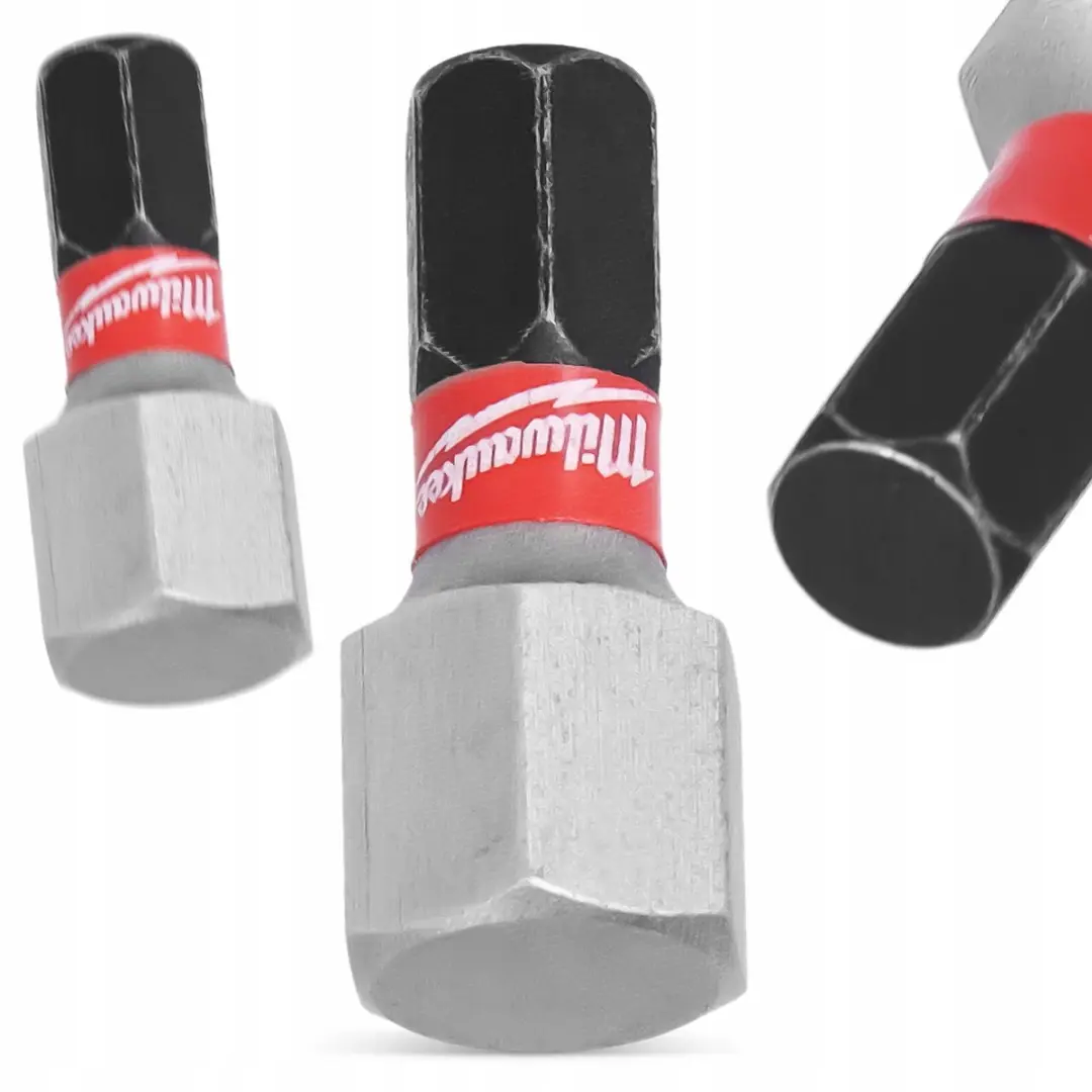 Milwaukee SHOCKWAVE Hex10 25mm Bitschroefbits - 2 Stuks