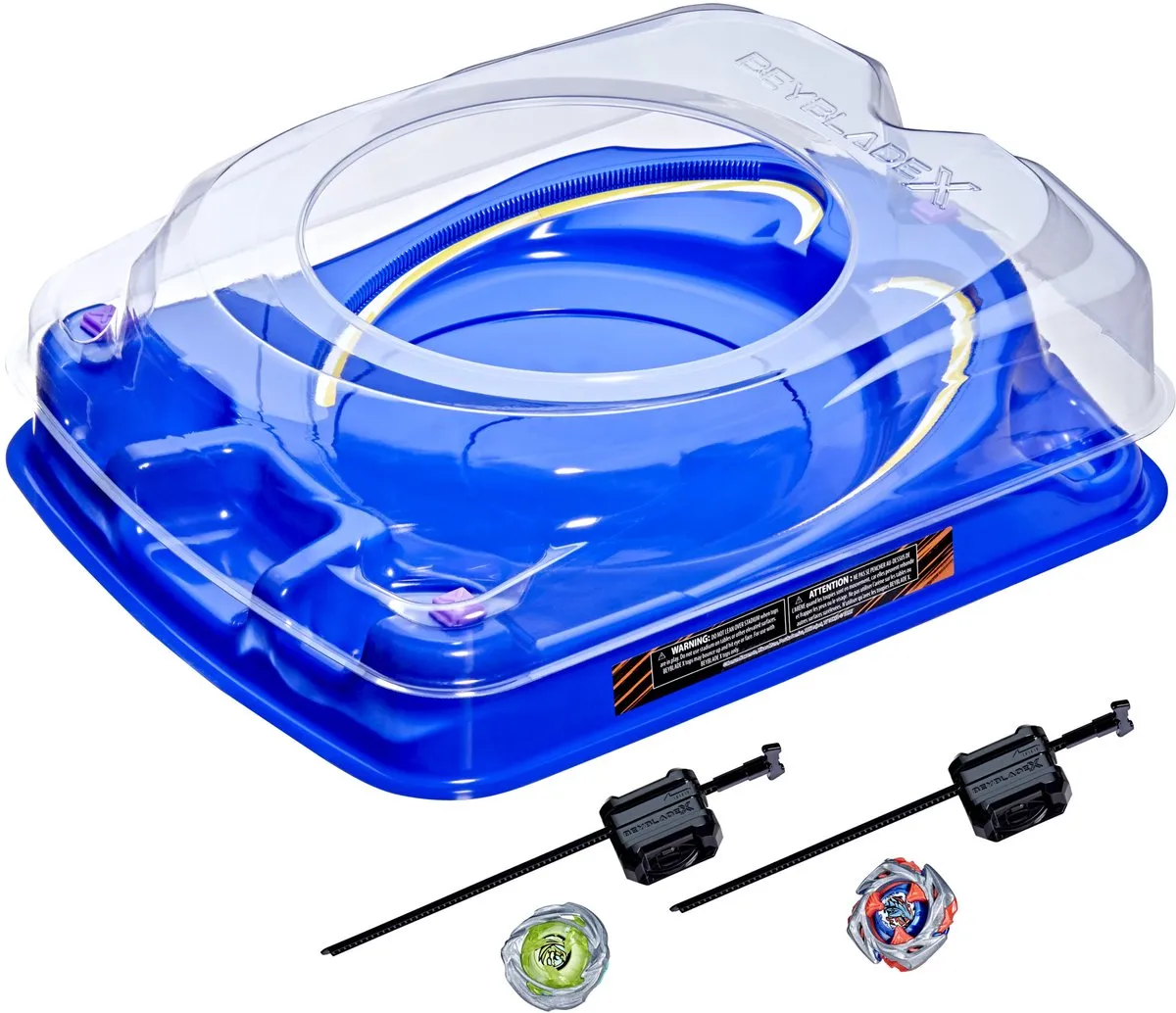 Hasbro Beyblade X Drop Attack Battle-set HASG0842 - Blauw
