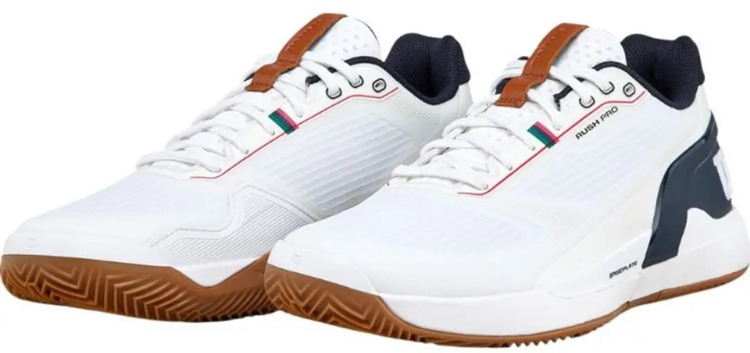 Wilson Rush Pro 5 Clay Tennisschoen Heren - 46 - Wit/Navy