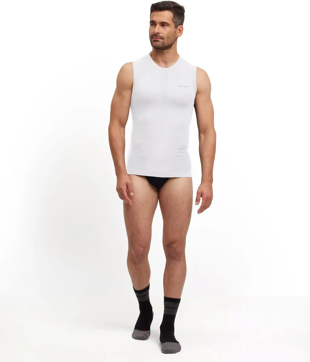 Falke Warm Singlet 39663 - Mouwloos Heren Shirt - L - Wit