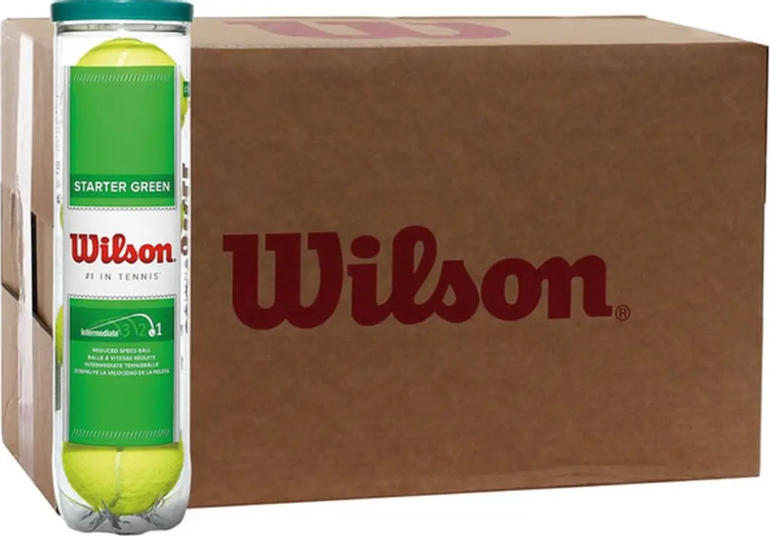 Wilson Tennisballen Starter Stage 1 - 4 Stuks - Geel