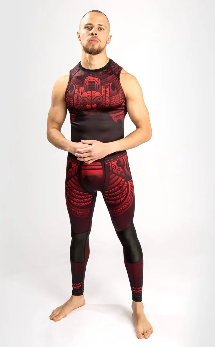 Venum Nakahi Sports Legging - L - Zwart/Rood