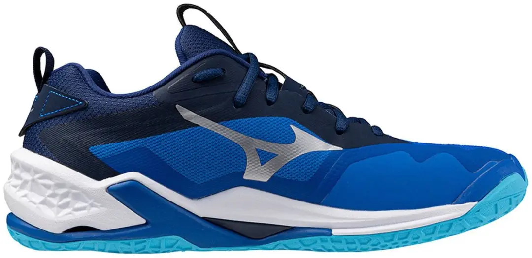Mizuno Wave Stealth Neo 2 Indoorschoenen 48.5 - Donkerblauw/Wit - afbeelding 6 van 6