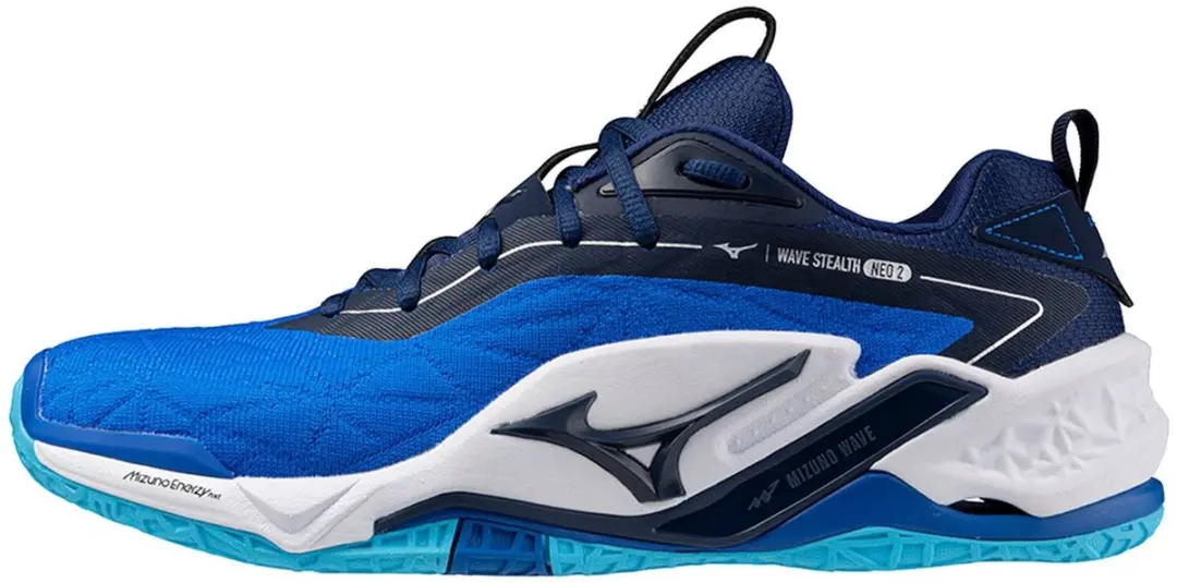 Mizuno Wave Stealth Neo 2 Indoorschoenen 48.5 - Donkerblauw/Wit