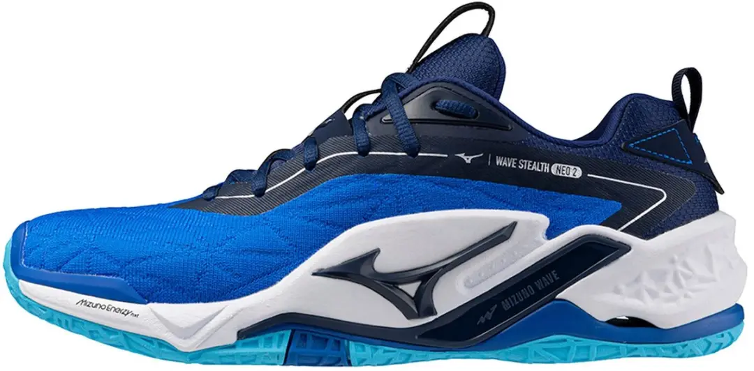 Mizuno Wave Stealth Neo 2 Indoorschoenen 48.5 - Donkerblauw/Wit