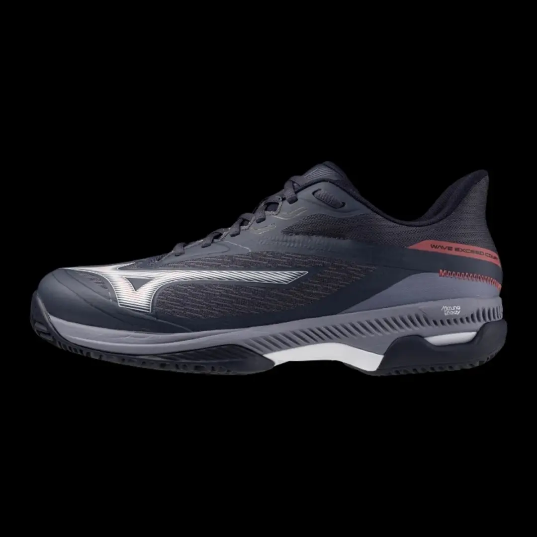 Mizuno Wave Exceed Court CC Tennisschoen - Heren - Grijs - 40.5