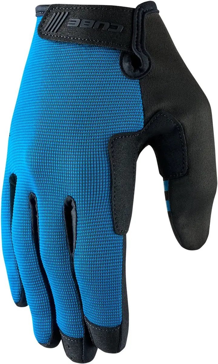 Cube Gravity Long Finger X ActionTeam Topas Blauw - S