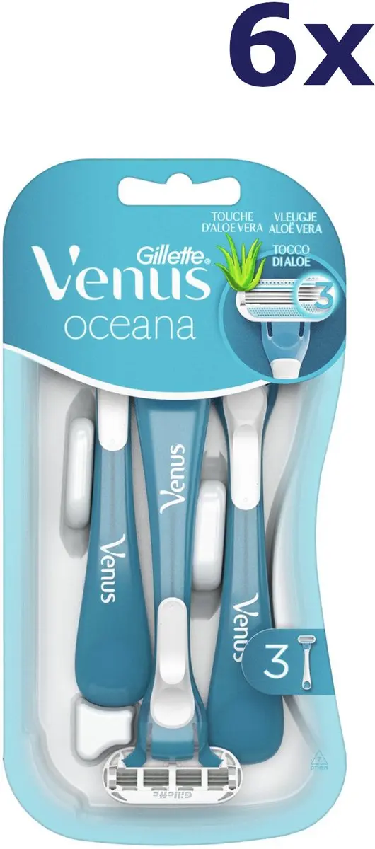 Gillette Venus3 Oceana Wegwerpscheermesjes