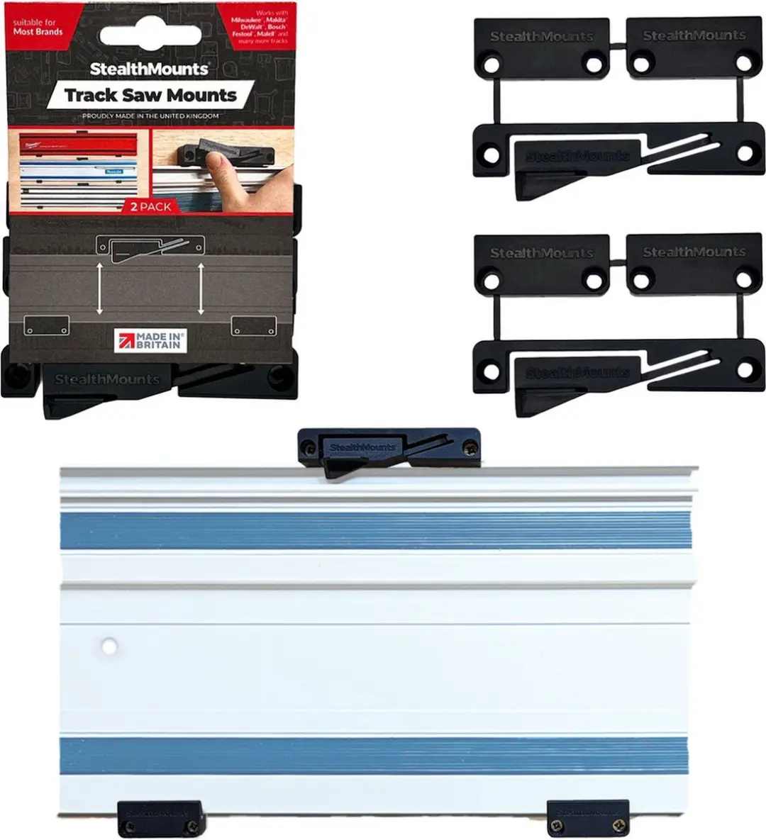 Stealthmounts OM-TRM-LF-2 Geleiderailhouder - 2 Stuks - afbeelding 6 van 6