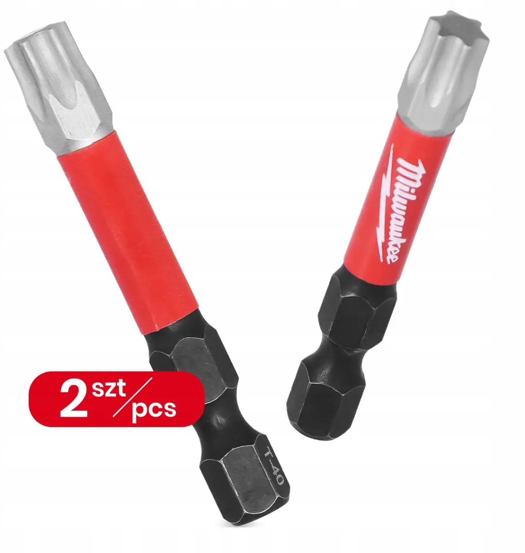 Milwaukee TX40 50mm Impact Bit - 2 Stuks