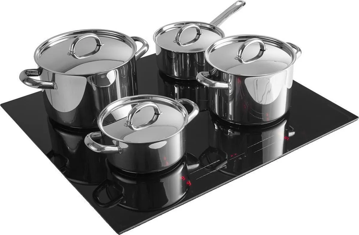 Etna KI560ZT Inbouw Inductiekookplaat 60cm - 4 Zones - Zwart
