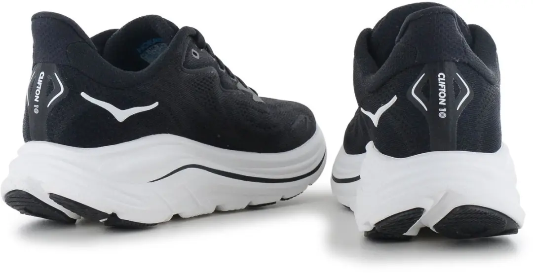 Hoka Clifton Sportschoenen Vrouwen 36 - Zwart/Wit