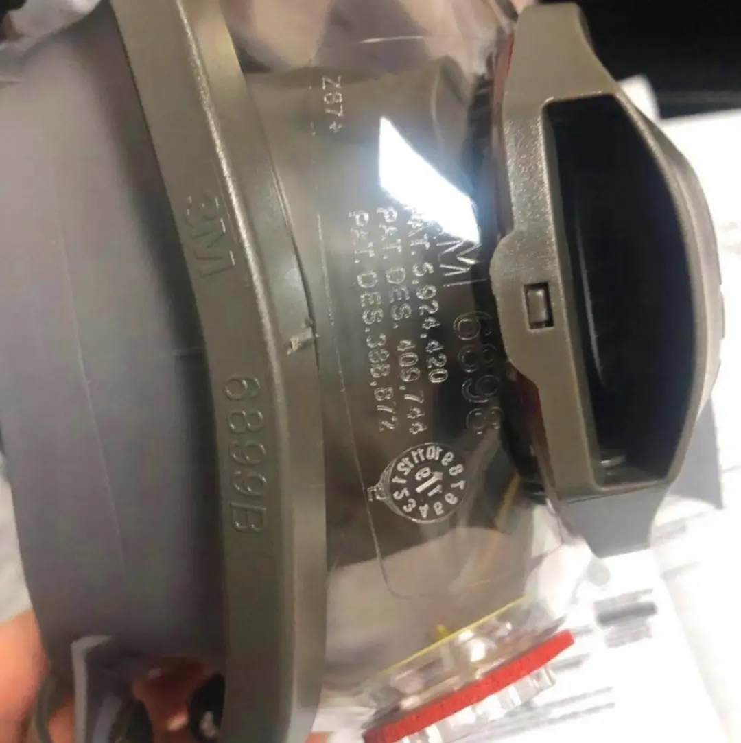 3M 6900 Volledig Gezichtsmasker L - Grijs/Zwart