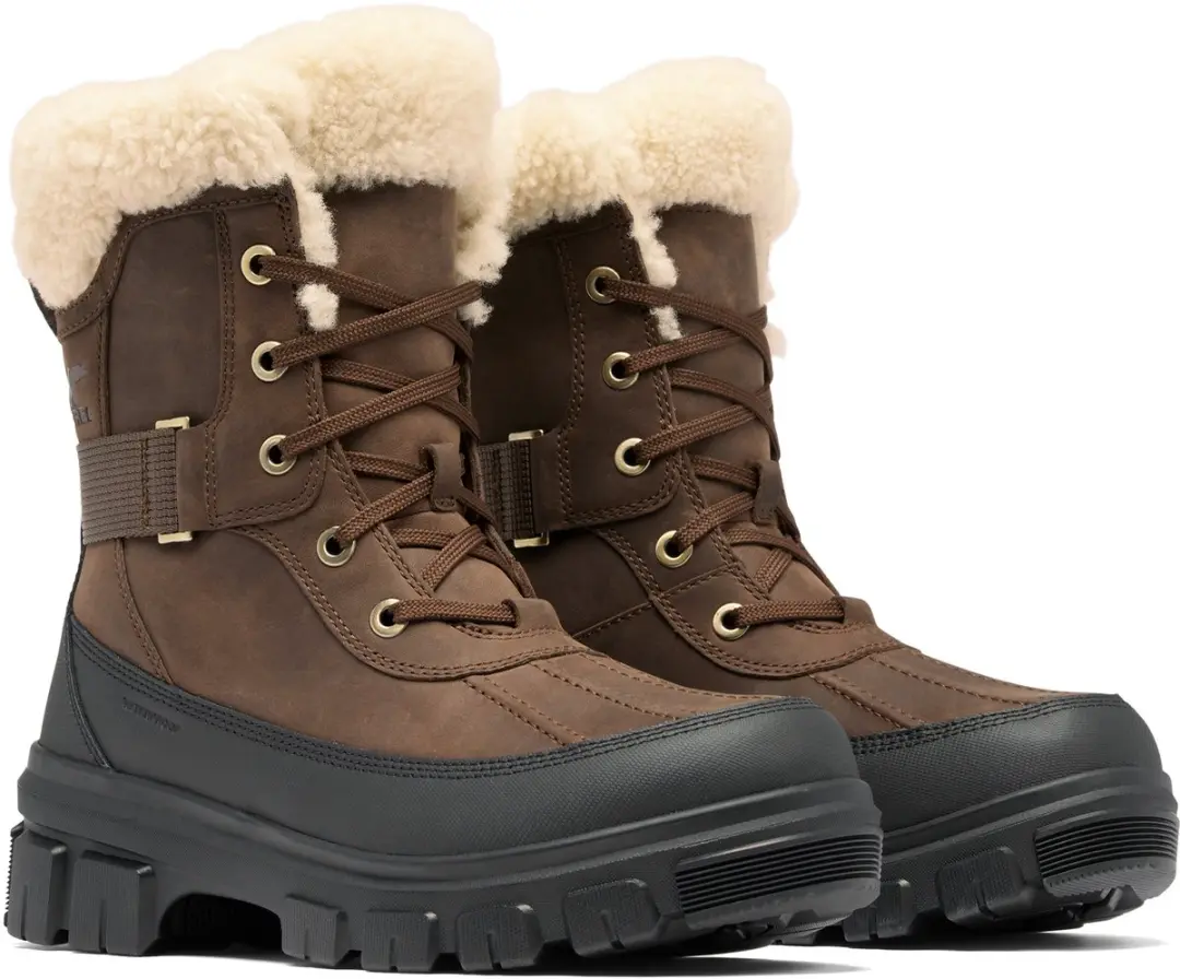 Sorel Torino V Parc WP Dames Snowboots - 38 - Tobacco/Black