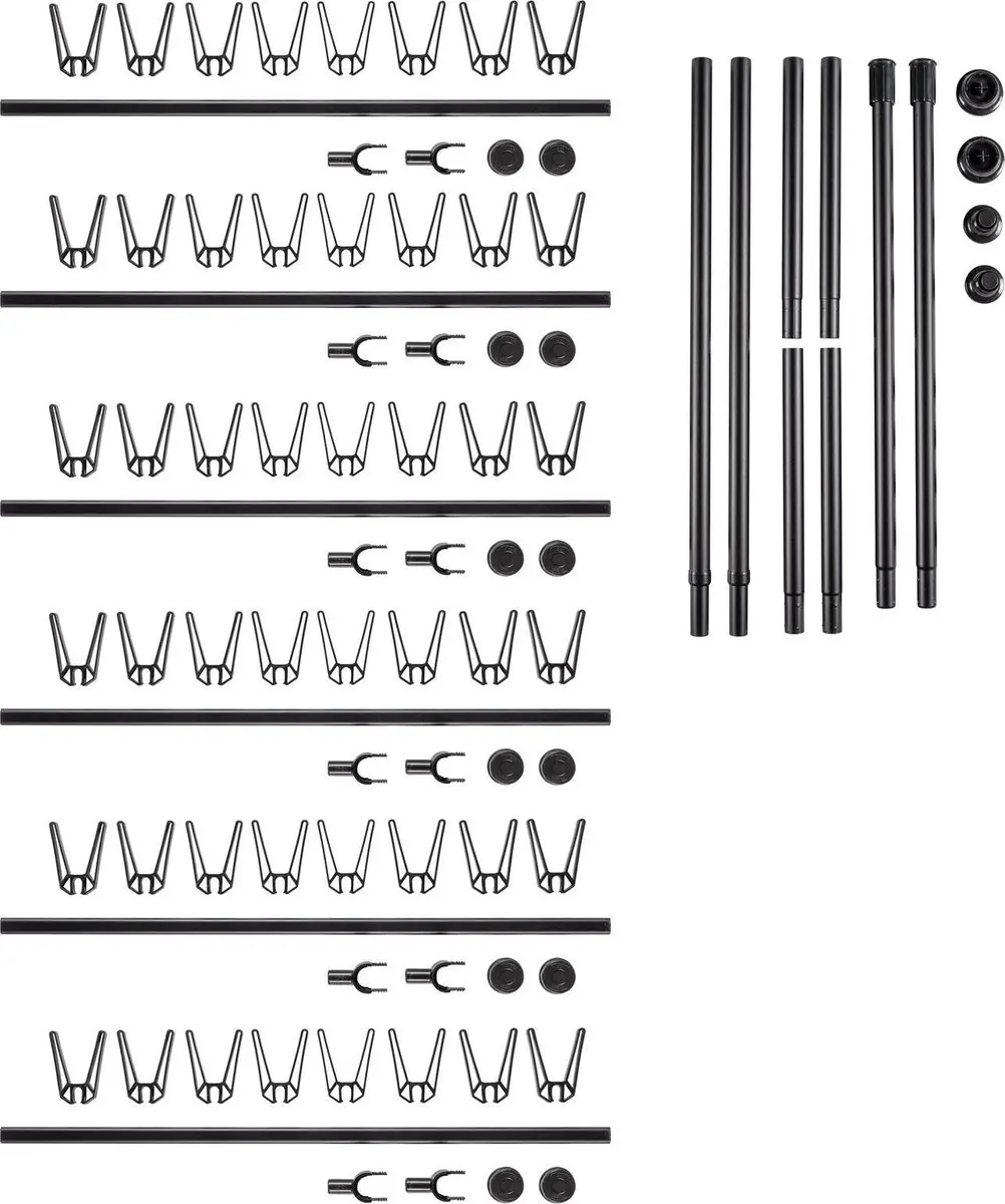 Wenko Telescopisch Schoenenrek 3 Paar - Zwart - afbeelding 4 van 6