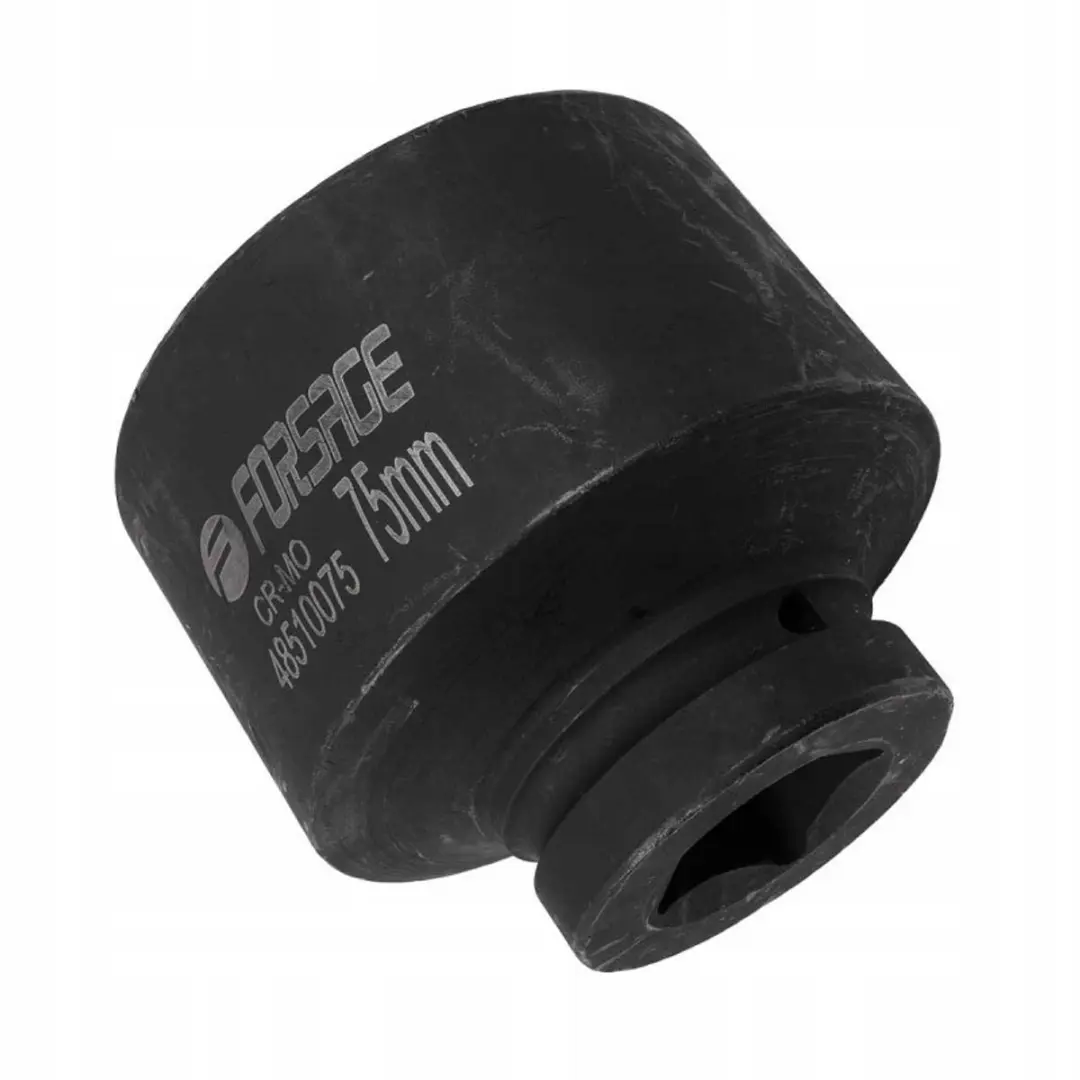 Forsage Lange Impact Plug 1" 75mm 6-zijdig Cr-Mo Staal