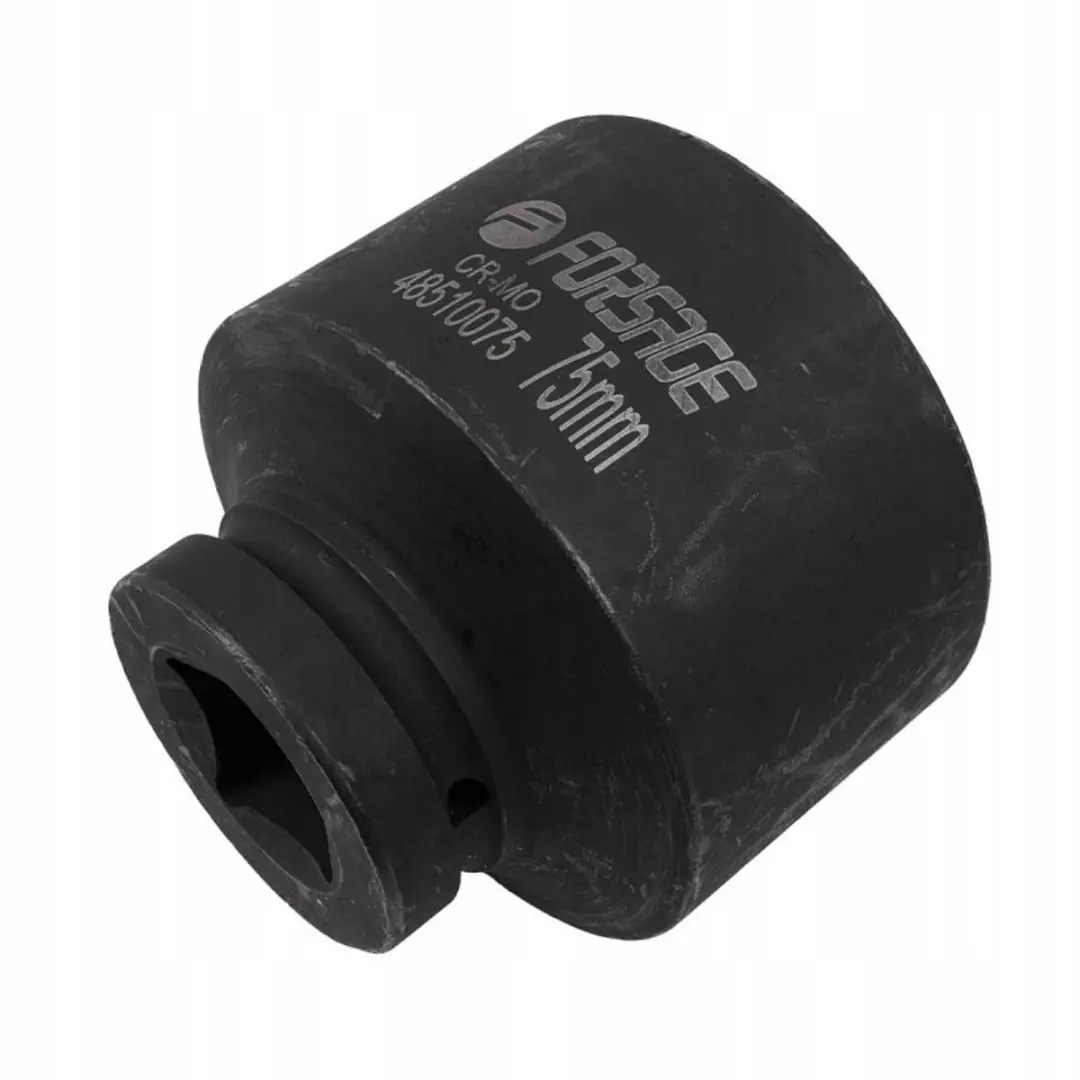 Forsage Lange Impact Plug 1" 75mm 6-zijdig Cr-Mo Staal