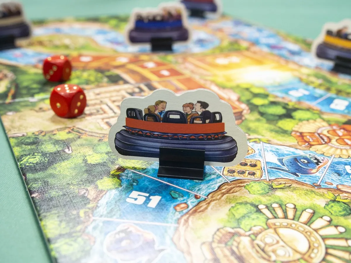 Jumbo Efteling Piraña Wildwaterspel Ganzenbord - 6 Spelers
