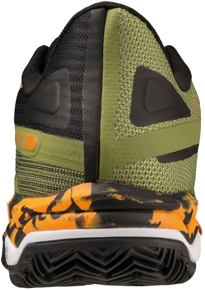 Mizuno Wave Exceed Light 2 Padelschoen - 40 - Donkergroen/Oranje/Zwart