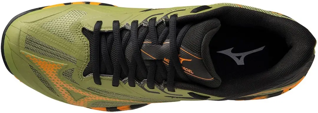 Mizuno Wave Exceed Light 2 Padelschoen - 40 - Donkergroen/Oranje/Zwart
