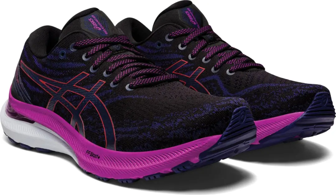 ASICS Gel-Kayano 29 Sportschoenen - 39 - Zwart/Paars/Rood