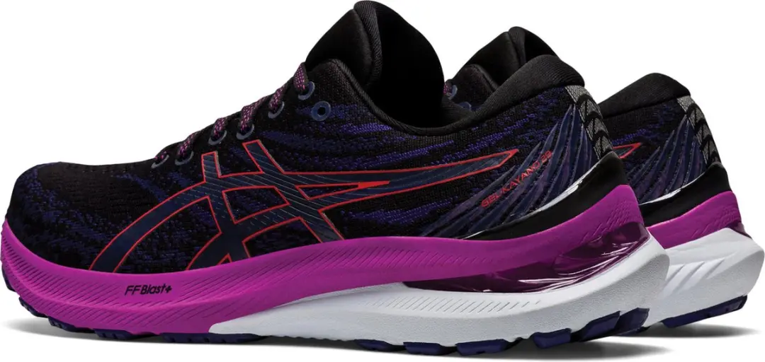 ASICS Gel-Kayano 29 Sportschoenen - 39 - Zwart/Paars/Rood