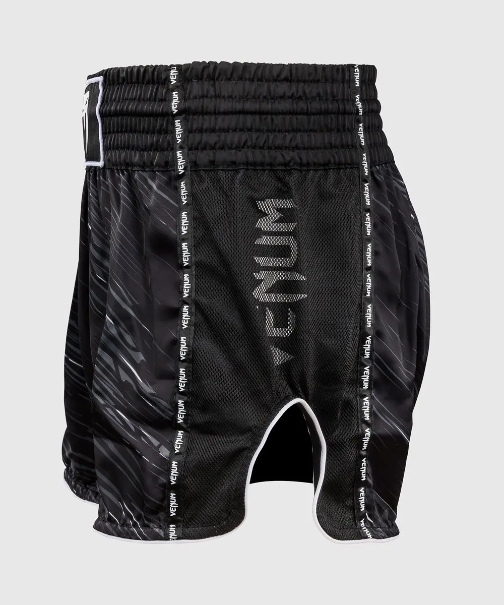 Venum Tectonic Rapid Muay Thai Shorts S - Zwart/Grijs/Wit
