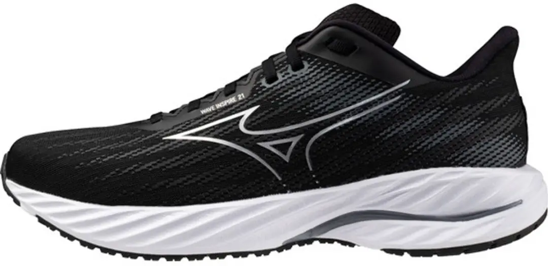 Mizuno Wave Inspire 21 Herenschoen - Maat 46 - Zwart