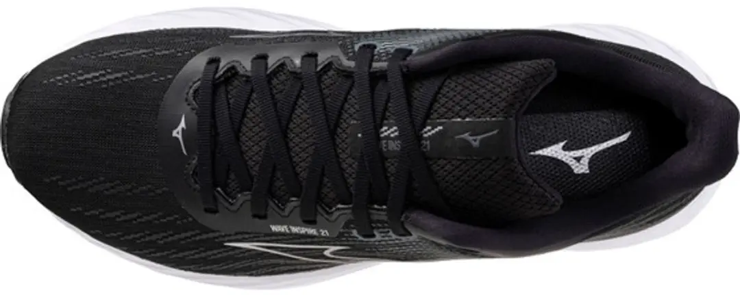 Mizuno Wave Inspire 21 Herenschoen - Maat 46 - Zwart