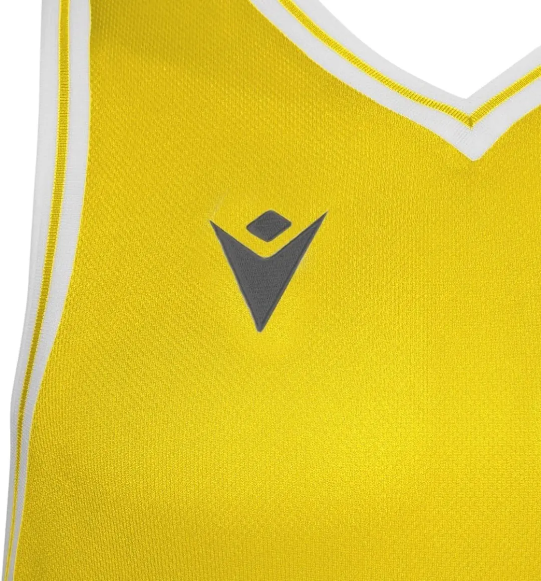 Macron Freon Heren Basketbalshirt 3XL - Geel