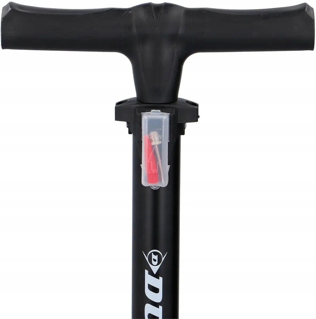 Dunlop Vloerfietspomp 12 Bar - Zwart