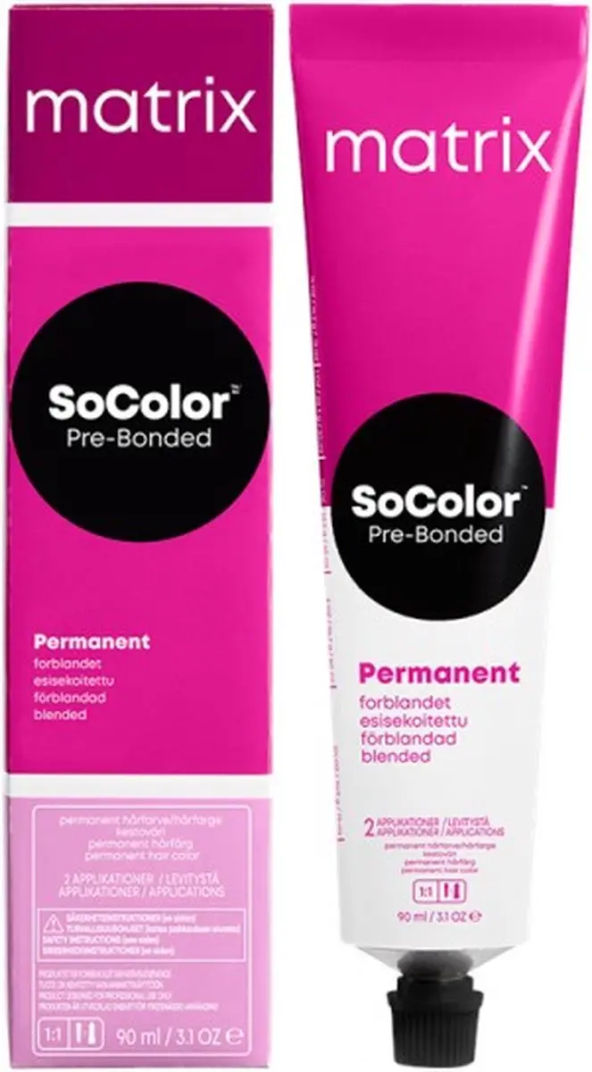Matrix SoColor Pre-Bonded Permanent Haarkleur 90ml