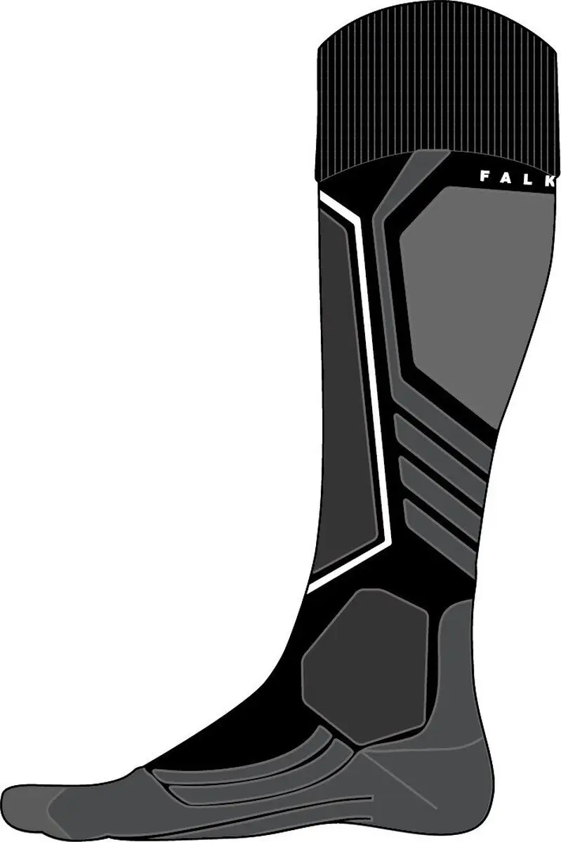 Falke SK2 Wool Skisokken Heren - Dikke Wol - Maat 46-48