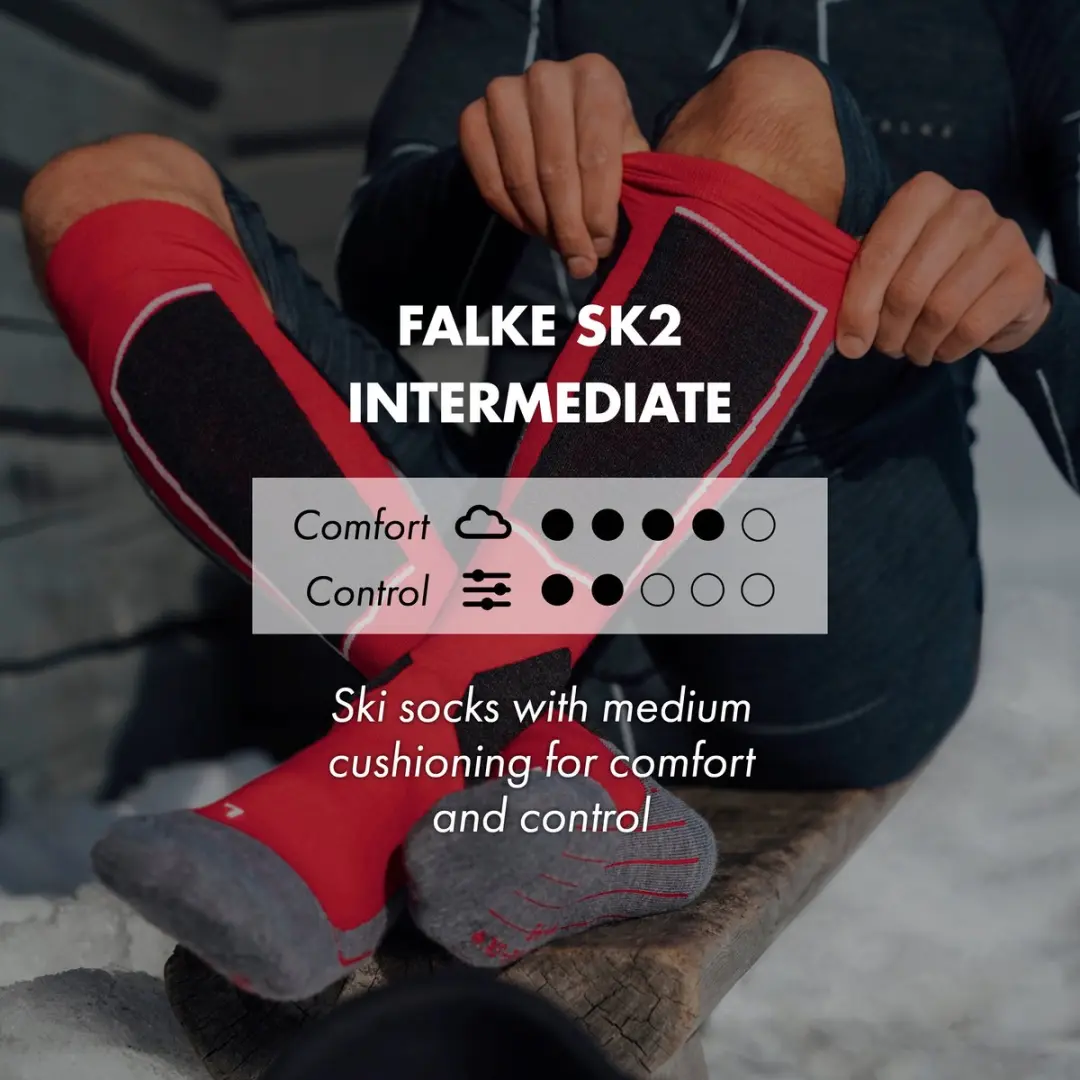 Falke SK2 Wool Skisokken Heren - Dikke Wol - Maat 46-48