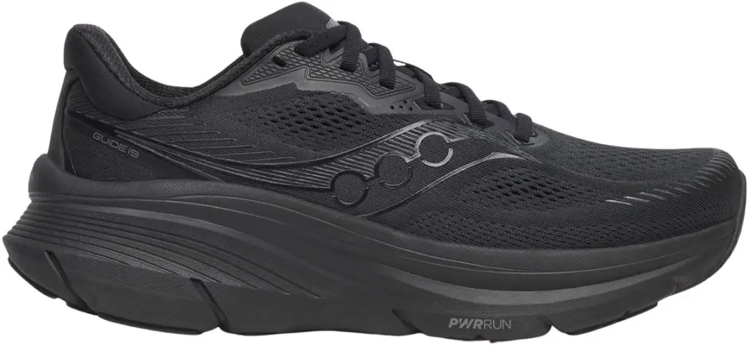 Saucony Guide 19 Hardloopschoenen Heren 44.5 - Zwart - afbeelding 6 van 6