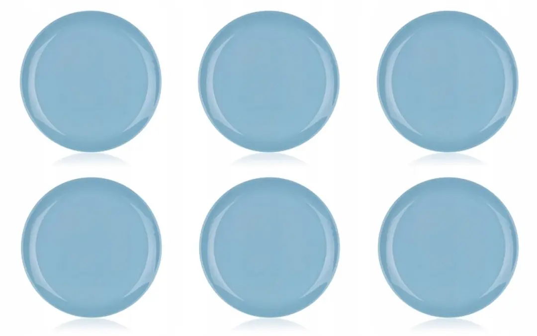 Luminarc Diwali Dessertplanken 6 Stuks - 19cm - Blauw - afbeelding 4 van 4