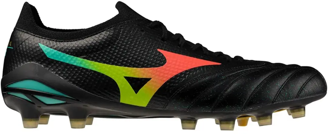 Mizuno Morelia Neo V β Elite Voetbalschoenen - 42 - Zwart/Lava Orange
