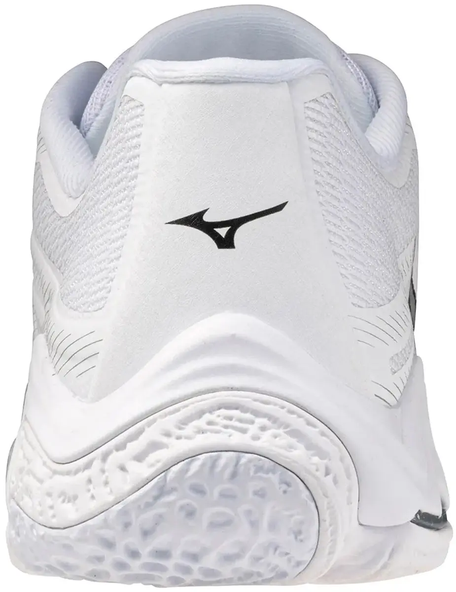 Mizuno Wave Lightning Elite Indoor Schoenen 41 - White/Ultimate Gray/Black