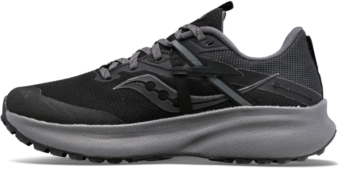 Saucony Ride 15 GTX Trailrunning Schoenen Dames 42.5 - Zwart/donkergrijs