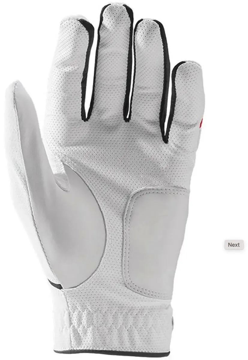 Wilson Staff Conform Golfhandschoen Heren M - Wit/Zwart