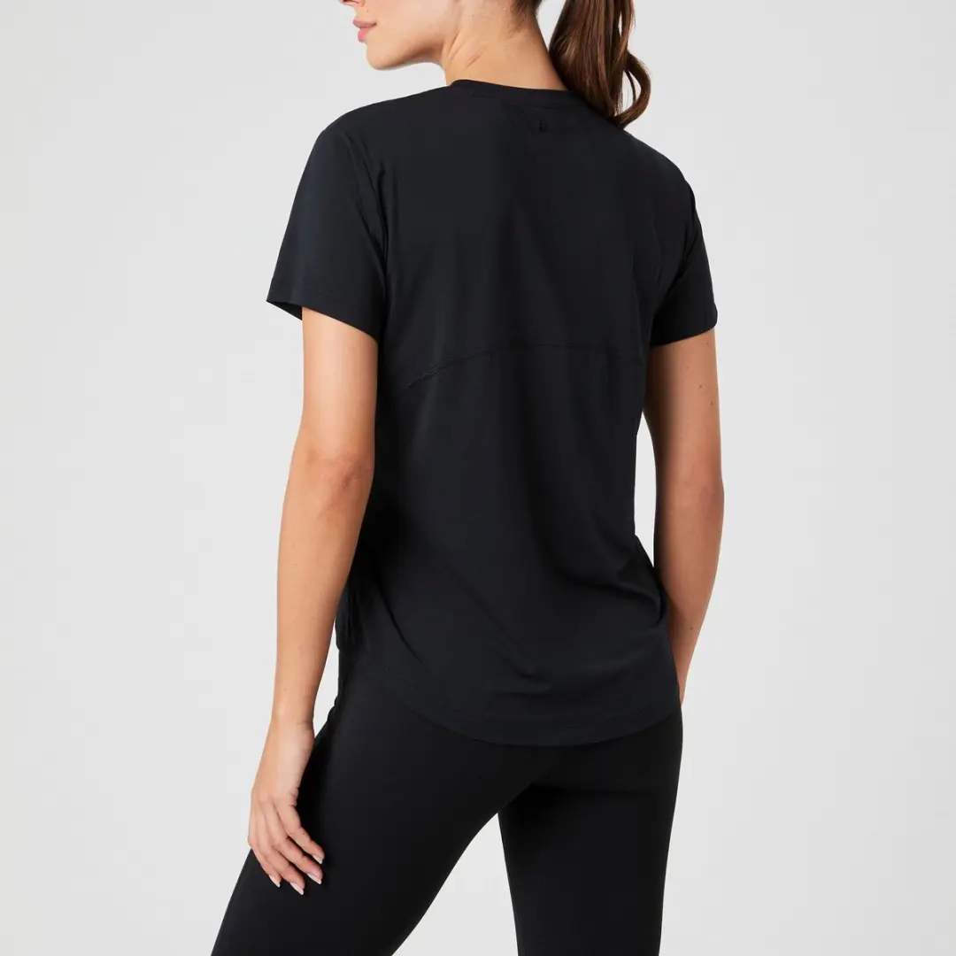 Björn Borg Dames Sportshirt Korte Mouwen - Zwart M