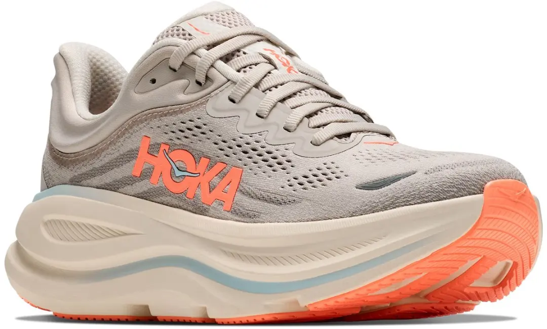 Hoka Bondi 9 Hardloopschoenen Dames - Grijs - 42.5