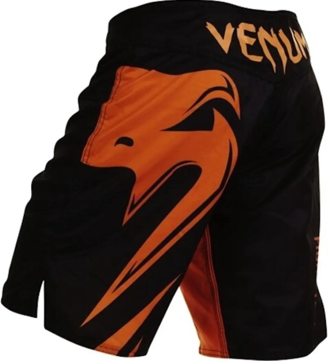 Venum Fightshort Wanderlei Silva Shadow - Zwart Oranje XS