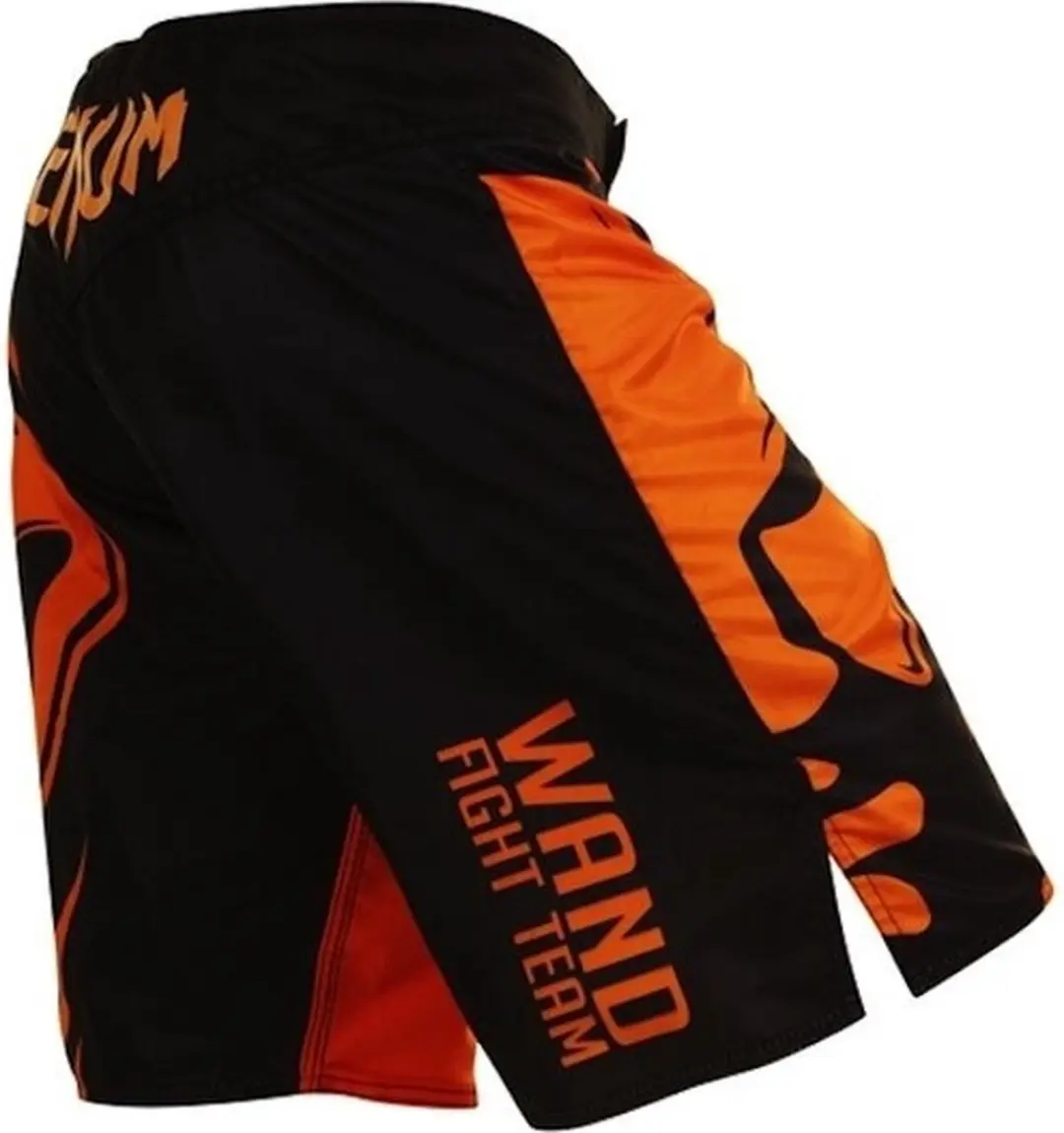 Venum Fightshort Wanderlei Silva Shadow - Zwart Oranje XS