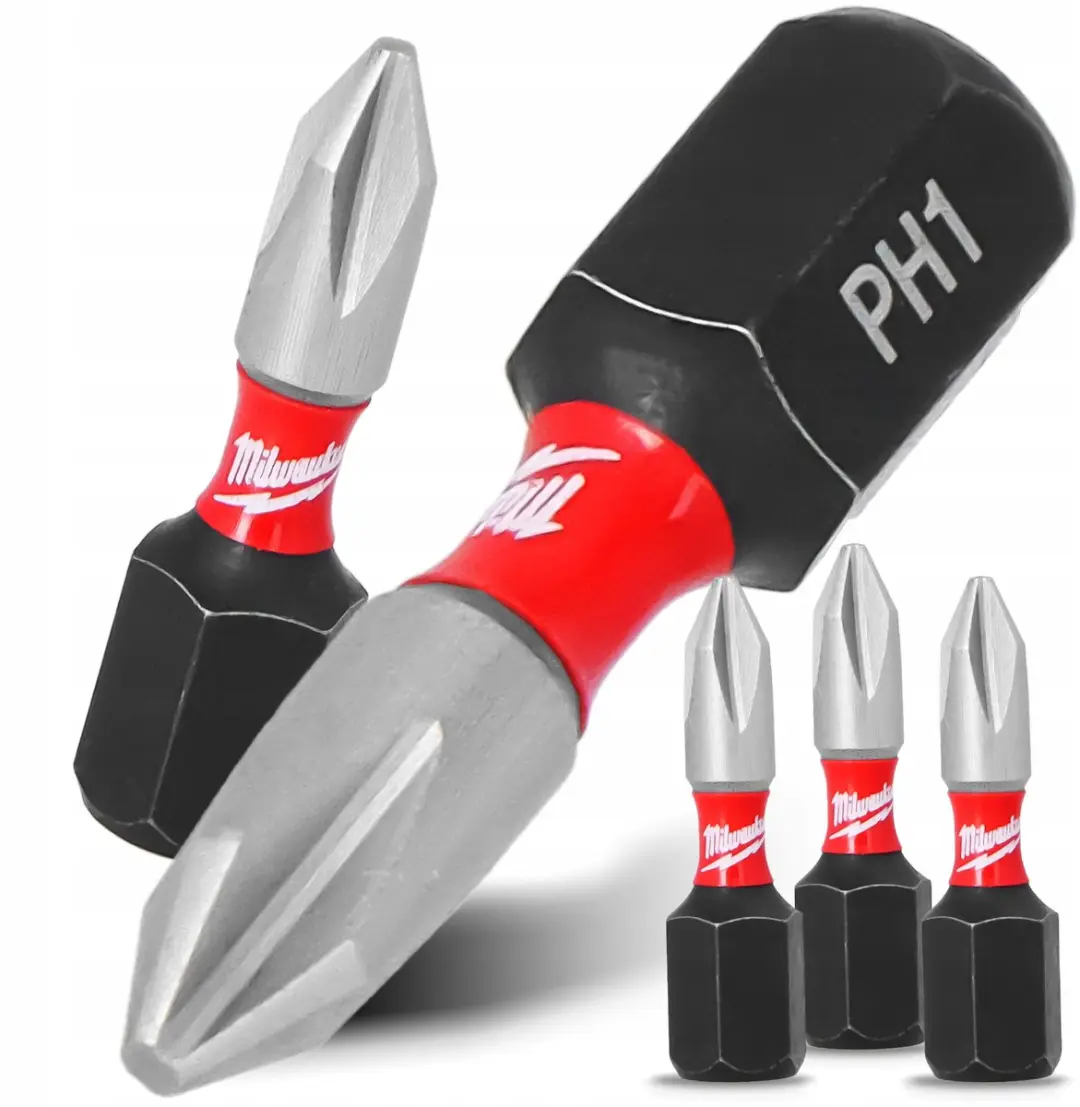 Milwaukee Impact Bit PH1 25mm Magnetisch