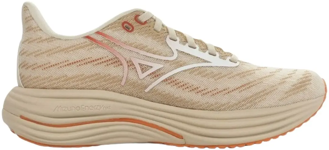 Mizuno Wave Rider 29 Dames Hardloopschoenen 38 - Beige/Oranje