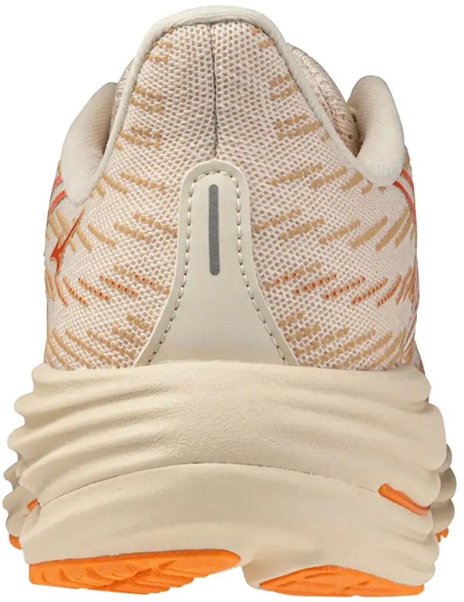 Mizuno Wave Rider 29 Dames Hardloopschoenen 38 - Beige/Oranje